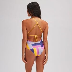 New Patagonia Glassy Dawn one piece Swimsuit S